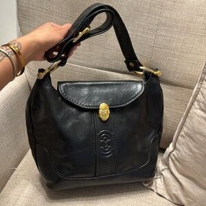😻 Marino Orlandi leather shoulder bag OLD MONEY quiet luxury timeless capsule